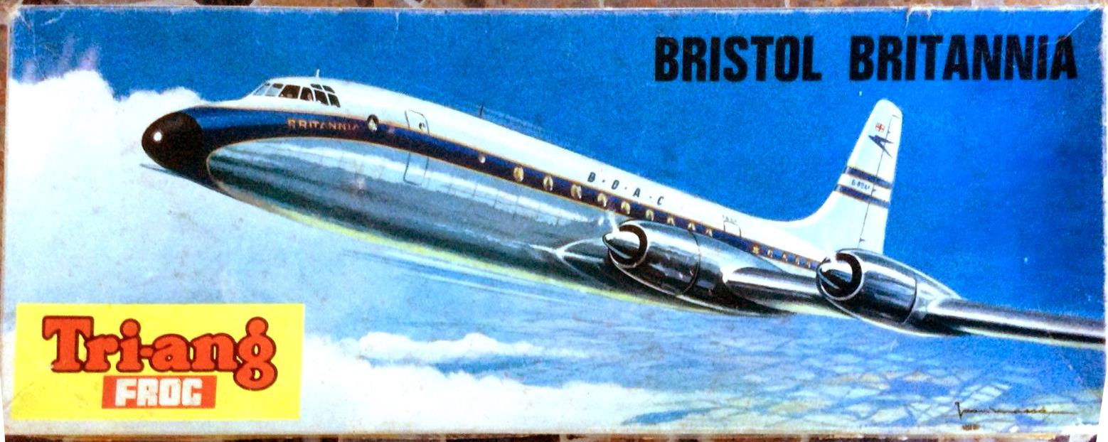 Коробка Tri-ang 350P Bristol Britannia французского филиала